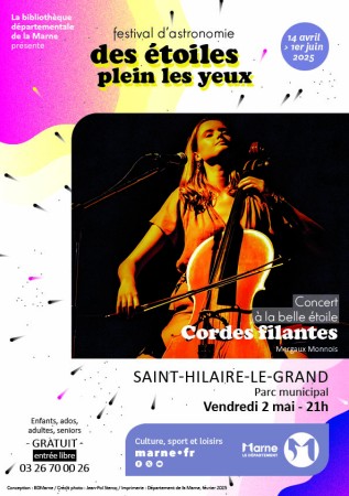 Cordes filantes, concert à la belle étoile