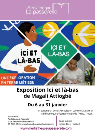 Exposition : Ici et là-bas - Magali Attiogbé