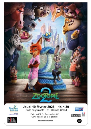 Cinema : Zootopie 2
