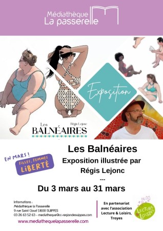 Exposition : Les Balnéaires - Régis Lejonc