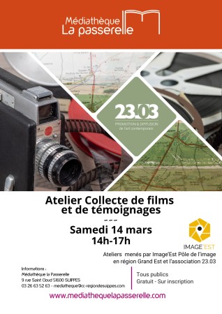 Atelier collecte de témoignages