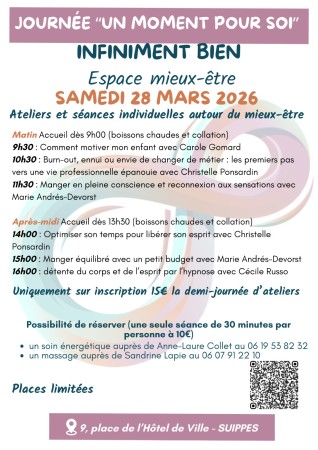 Journée "Un moment pour soi"