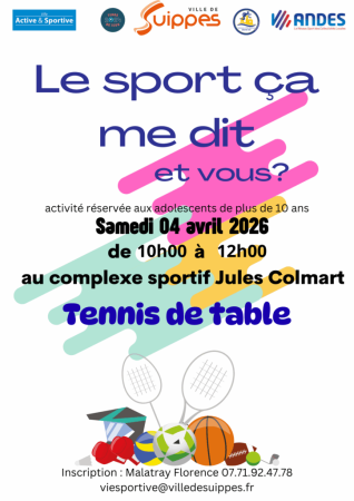 «Le sport ça me dit»