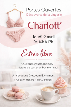 Présentation de collection Charlott’ lingerie