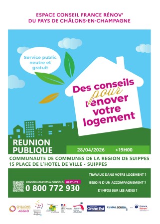  Réunion d'informations : Espace Conseil France Rénov’