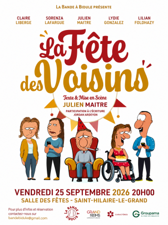 Théâtre "La fête des voisins"
