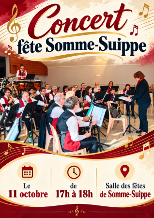 Concert fête Somme Suippe
