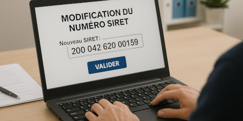 Notre SIRET a changé !