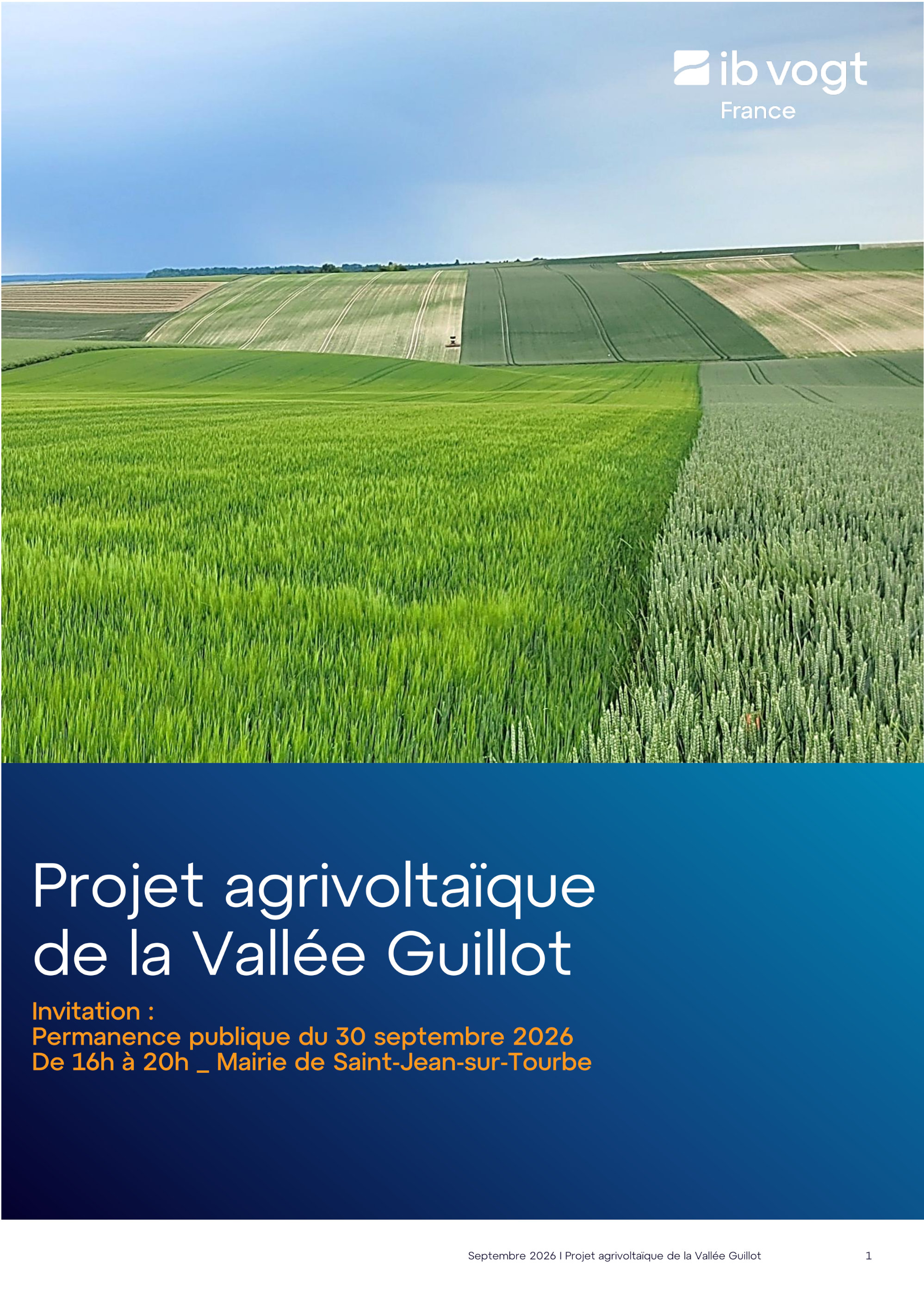 2026 09 28 Lettre information projet agrivoltaique de la Vallee Guillot