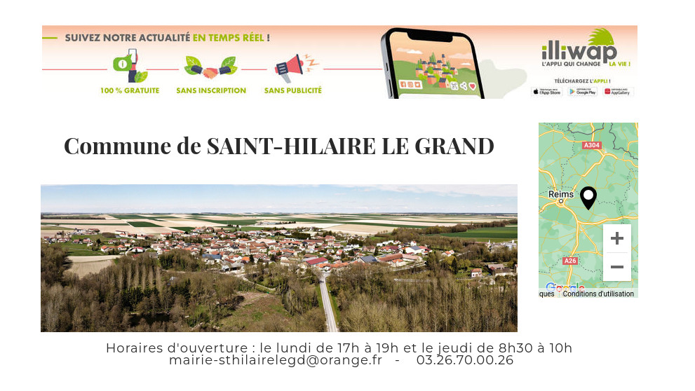 site web saint hilaire le grand